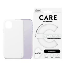 Гръб CARE by PanzerGlass Fashion за iPhone 11 , White Orchid