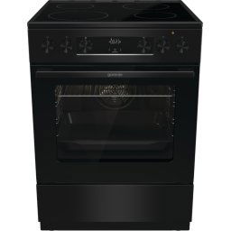 Стъклокерамична готварска печка Gorenje GEC6C40BG + 5 години гаранция