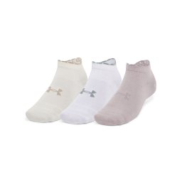 Under Armour Essential Low Cut 3-Pack Gray Dawn/ White/ Gray Dawn M