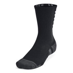 Under Armour Perf Tech Nov 3-Pack Crew Black/ Black/ White XL