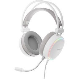 Слушалки Genesis Headset Neon 613 G2 With Microphone RGB Illumination White