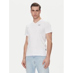 Schott NYC Тишърт TSCASUALV Бял Regular Fit