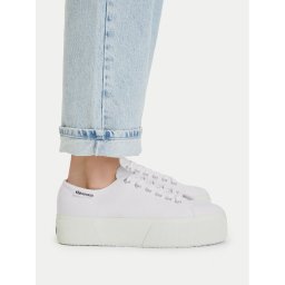 Superga Гуменки 3790 Platform S3134MW Бял