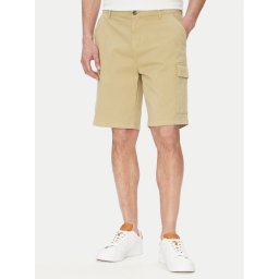 La Martina Шорти от плат MAB002 TW536 Бежов Regular Fit