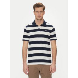 Paul&Shark Тениска с яка и копчета C0P1228 Тъмносин Regular Fit