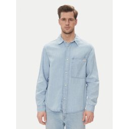 Calvin Klein Jeans дънкова риза J30J327508 Син Regular Fit