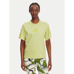 adidas Тишърт Z.N.E. JC5400 Жълт Regular Fit