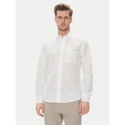 Calvin Klein Jeans Риза J30J327295 Бял Regular Fit
