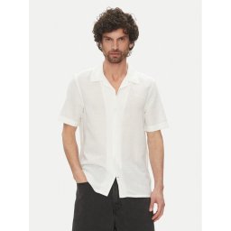 Calvin Klein Риза K10K114197 Екрю Regular Fit