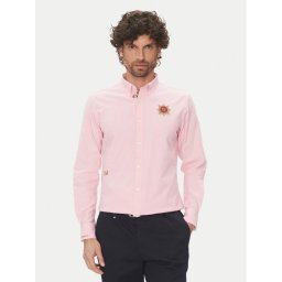 La Martina Риза Anselmo MACG01 OX092 Розов Regular Fit