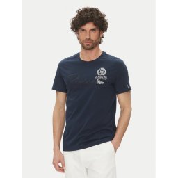 La Martina Тишърт Algernon MAR300 JS206 Тъмносин Regular Fit