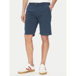 La Martina Шорти от плат Vics MAB004 TL147 Тъмносин Regular Fit