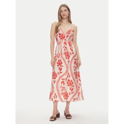 ONLY Лятна рокля Catja 15347529 Червен Regular Fit