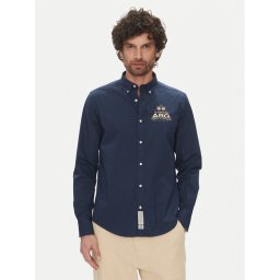 La Martina Риза Alfred MAC601 PP483 Тъмносин Regular Fit