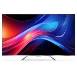 Телевизор Sharp 65GP7265E, 65" QLED Google TV, 4K Ultra HD 3840x2160 Frameless, AQUOS, DVB-T/T2/C/S/S2, Active Motion 1200, HDR10, Dolby Atmos, Dolby Vision, Google Assistant, HARMAN/KARDON, Chromecast Built-in, Aluminium, USB, Wi-Fi, Bluetooth, LAN, Sola