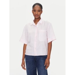 Tommy Hilfiger Риза WW0WW44720 Розов Relaxed Fit