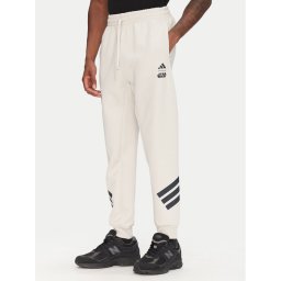 adidas Долнище анцуг Star Wars The Mandalorian™ JI5723 Бежов Regular Fit