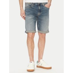 Tommy Jeans Дънкови шорти DM0DM20948 Син Regular Fit