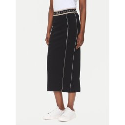 EA7 Emporio Armani Миди пола 7W000279 AF12501 UC001 Черен Regular Fit