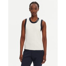 Liu Jo Sport Пуловер TA5092 MS022 Бял Regular Fit