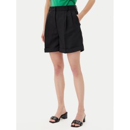 Tommy Hilfiger Шорти от плат WW0WW44767 Черен Regular Fit