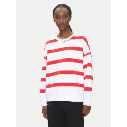 EA7 Emporio Armani Суитшърт 7W000163 AF12951 F5016 Бял Regular Fit