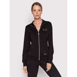 EA7 Emporio Armani Суитшърт 8NTM43 TJ9RZ 1200 Черен Regular Fit