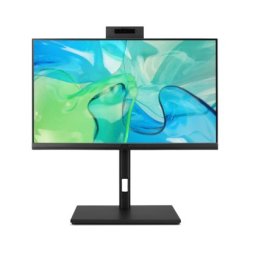 Настолен компютър - всичко в едно Acer Veriton VZ4724GT, AiO 23.8 FHD IPS, Intel Core i5-14400( up to 4.70GHz, 20MB), 16GB DDR5(max.64GB), 512GB SSD+(M.2 slot free),8x DVD, Intel UHD Graphics, GLAN & TPM 2.0, 135W AC, IR cam Shutter, Kbd & Mouse Wireless,