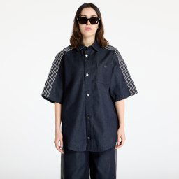 Риза adidas Denim Short Sleeve Shirt Blue/ Indigo Denim M