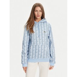 Lacoste Суитшърт SH2855 Светлосиньо Classic Fit