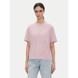 Lee Тишърт Pocket 112363619 Виолетов Relaxed Fit