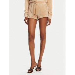 Juicy Couture Спортни шорти Tamia JCWH121001 Бежов Regular Fit