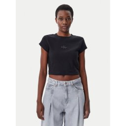 Calvin Klein Jeans Тишърт LV047AB802 Черен Regular Fit