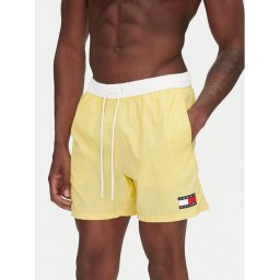 Tommy Hilfiger Плувни шорти UM0UM03455 Жълт Regular Fit