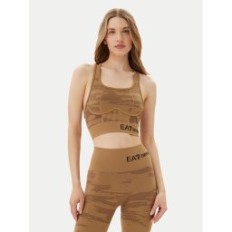 EA7 Emporio Armani Спортен сутиен 7W000517 AF13714 U6054 Кафяв