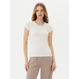 EA7 Emporio Armani Тишърт 8NTT65 TJDQZ U0005 Бял Regular Fit