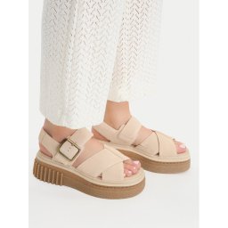 Clarks Сандали Evamar Wish 26181202 Бежов