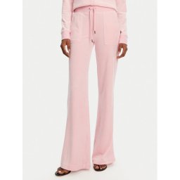 Juicy Couture Долнище анцуг Layla JCSEBJ001 Розов Flared Leg