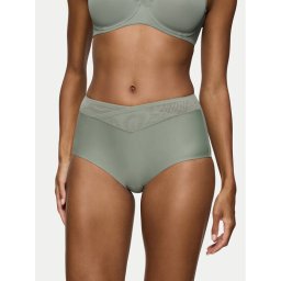Triumph Класически бикини с висока талия True Shape Sensation 10218231 Зелен