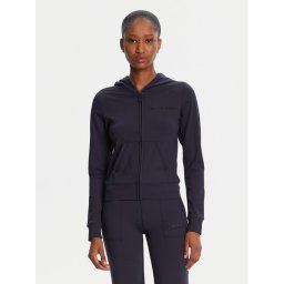 Juicy Couture Суитшърт Active JCSAS125401 Тъмносин Slim Fit