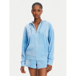 Juicy Couture Суитшърт Halan JCWAS24342 Син Oversize