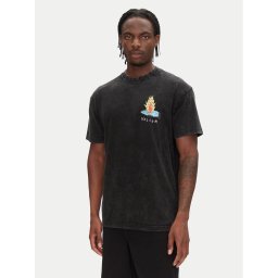 Volcom Тишърт Bob Moleema 1 A4312553 Черен Loose Fit