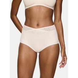 Triumph Класически бикини с висока талия True Shape Sensation 10218231 Розов