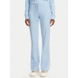 Juicy Couture Долнище анцуг Apollo JCWBJ125311 Светлосиньо Flared Leg