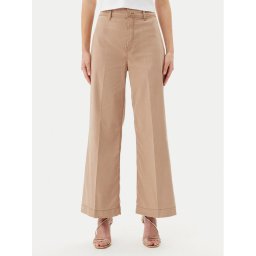Guess Дънки W5GA1Y WH7B1 Кафяв Wide Leg