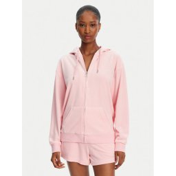 Juicy Couture Суитшърт Halan JCWAS24342 Розов Oversize