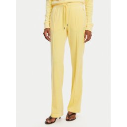 Juicy Couture Долнище анцуг Tina JCAPW045 Жълт Regular Fit