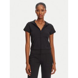 Juicy Couture Суитшърт Active JCSAS125402 Черен Slim Fit