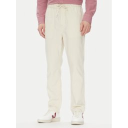 Lee Текстилни панталони Utility 112364005 Бежов Straight Fit