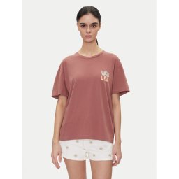 Lee Тишърт Vintage 112363834 Розов Relaxed Fit